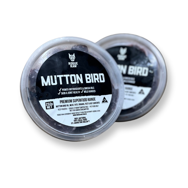 Mutton Bird Organ Mix for Dogs and Cats Rogueraw