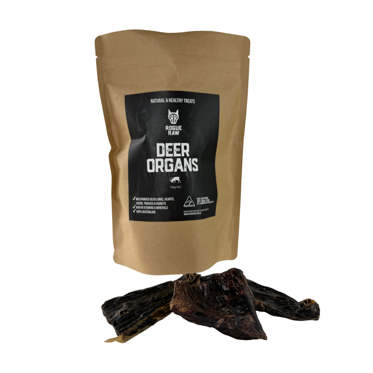 Deer Organ  - Treats for Dogs &amp; Cats
