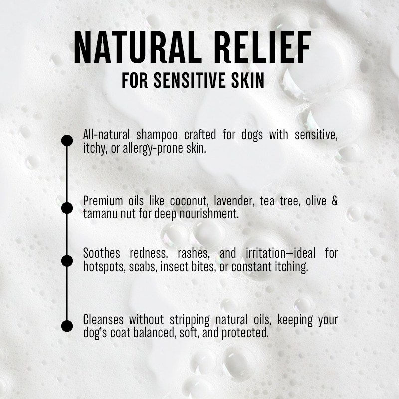 Sensitive Skin Shampoo | "Smooth & Soothe"