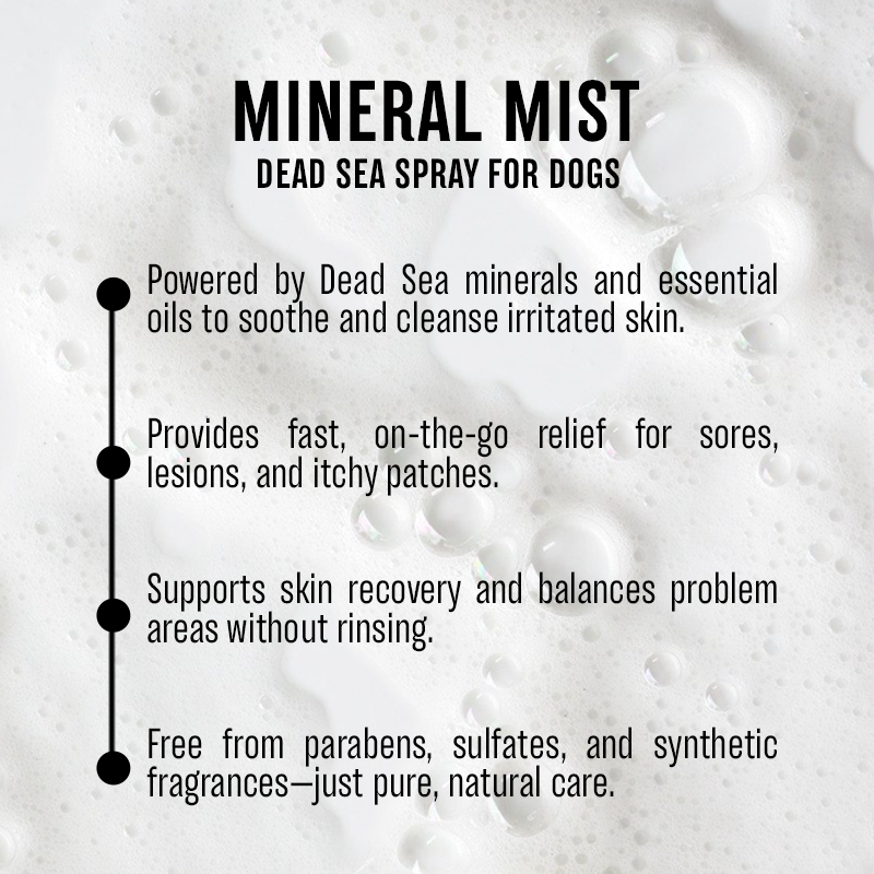 Skin Spritzer for Dogs |  "Mineral Mist"