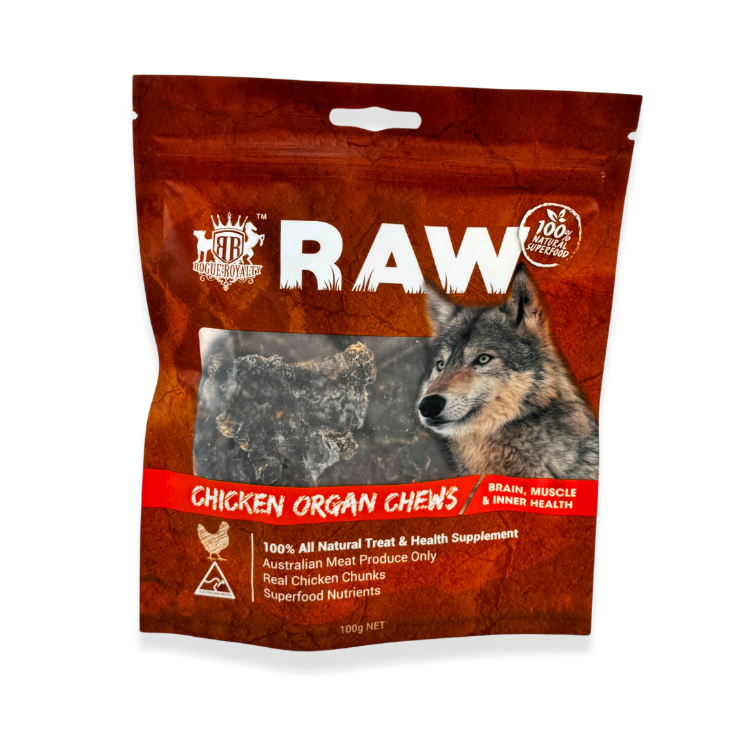 Chicken Organ Jerky | Vitamin Booster for Dogs &amp; Cats