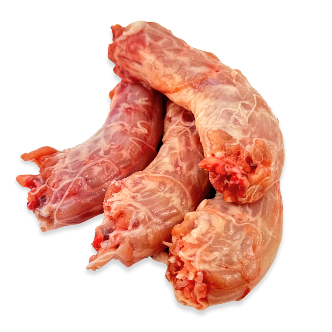 How many chicken necks to feed dog online
