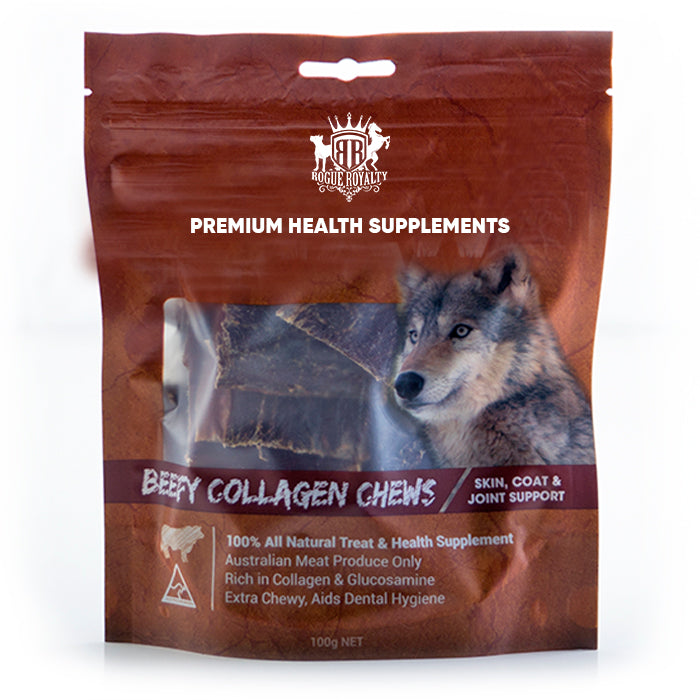 Beefy Collagen Chews | Canine Health Supplement Treats