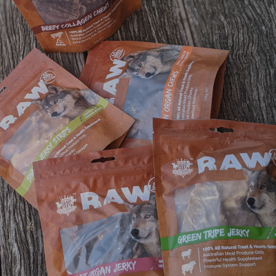 Natural Canine Health Treats -Made in Australia frrom Australian produce. Our range covers skin health, coat health, digestive health and are excellent when used as dog training treats.  Available in store and online.