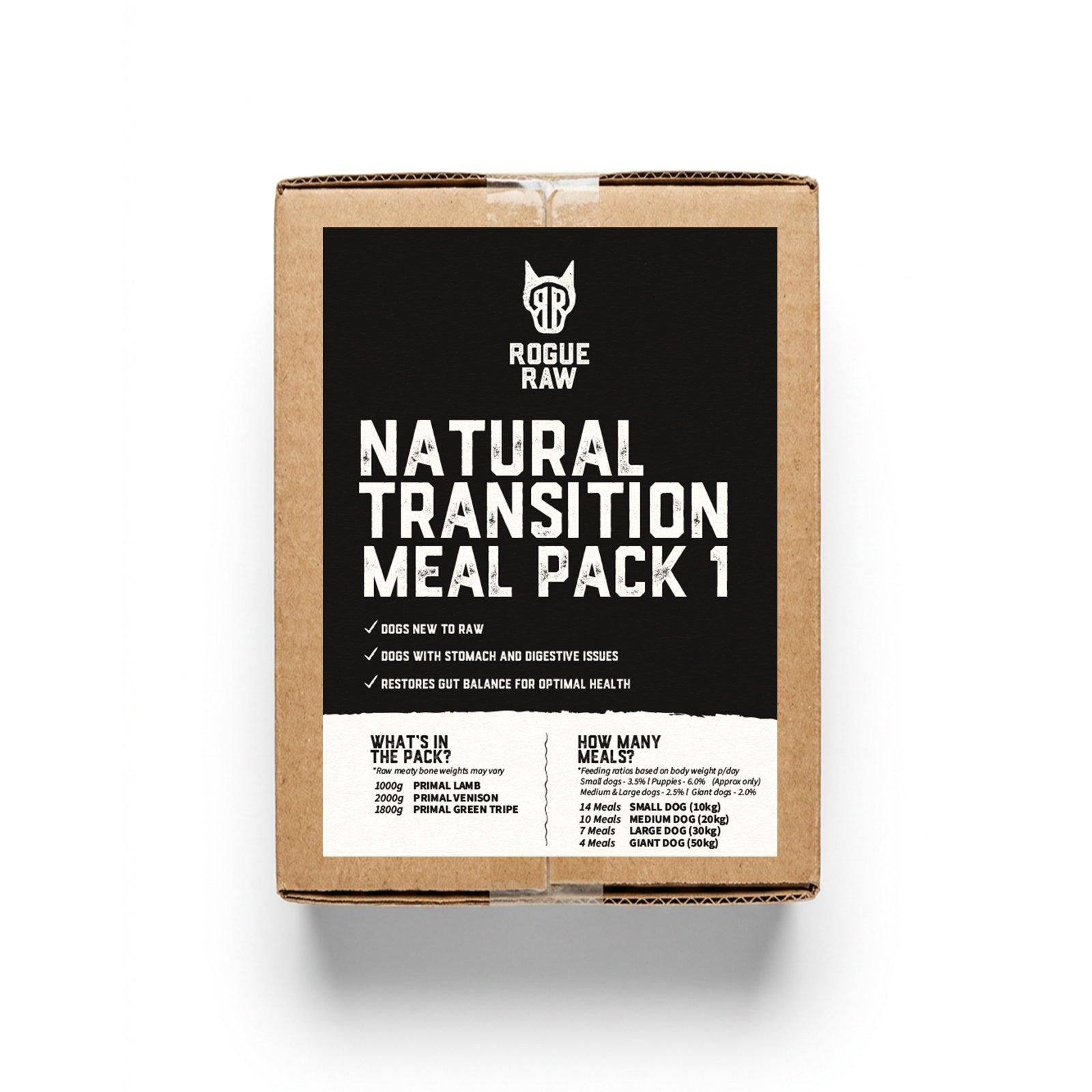 Raw Feeding for Transition (Dogs) - Meal Pack #01