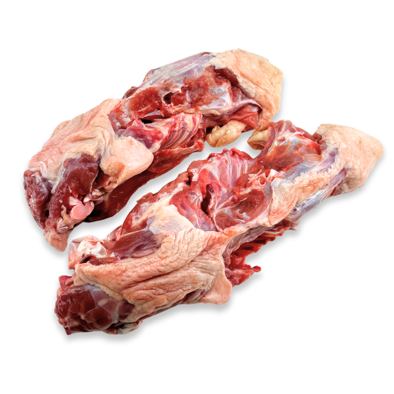 Whole Duck Frames for Raw Fed Dogs (2 per Pack)
