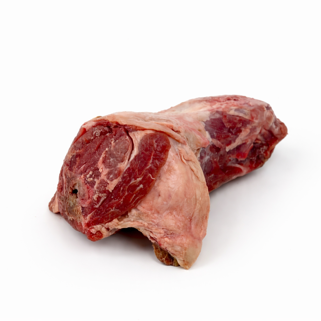 Raw meaty lamb neck for raw feeding dogs