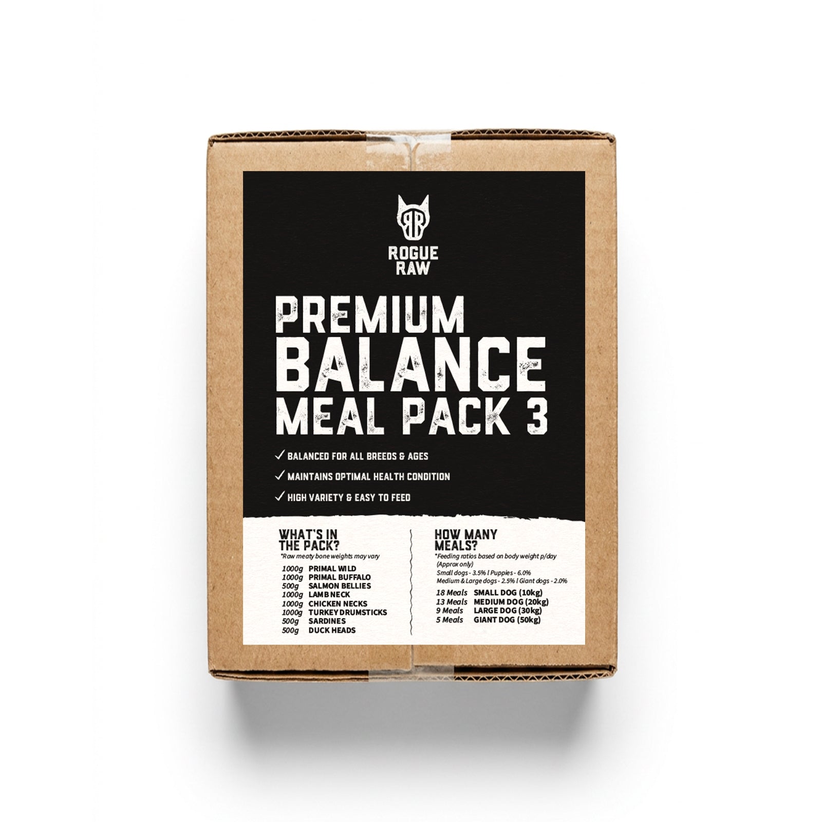 Raw Feeding Premium Balance - Meal Pack #03