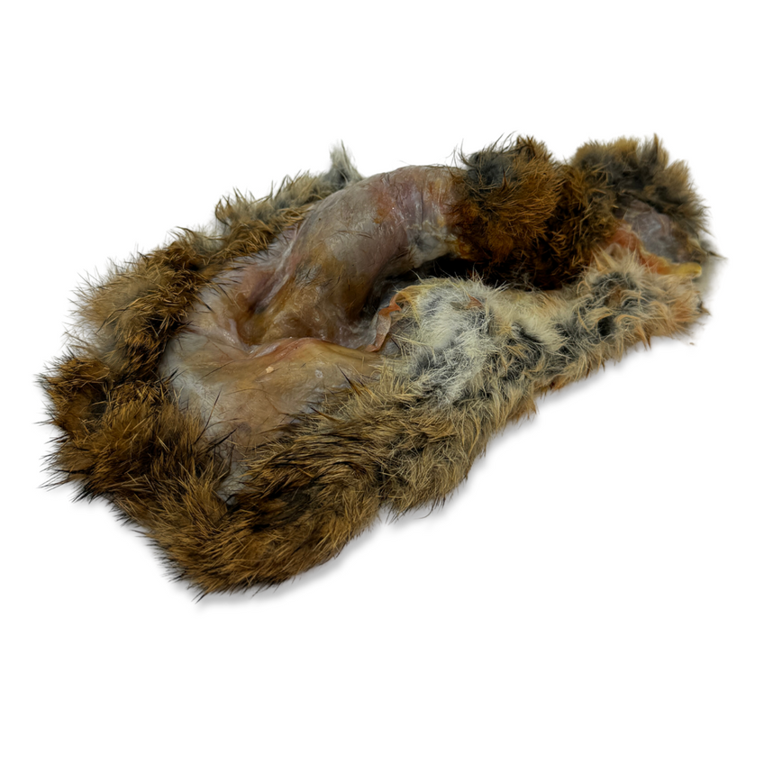 Natural Rabbit Skin Chews for Dogs – Healthy Treats | RogueRaw