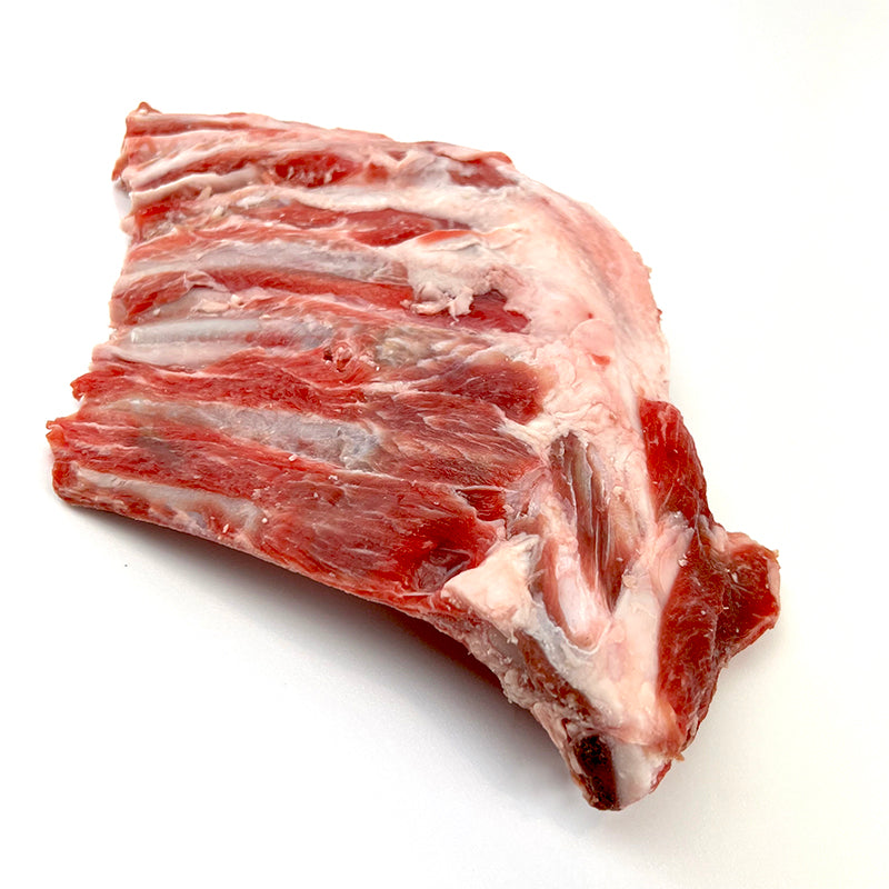 Raw lamb ribs for raw feeding dogs