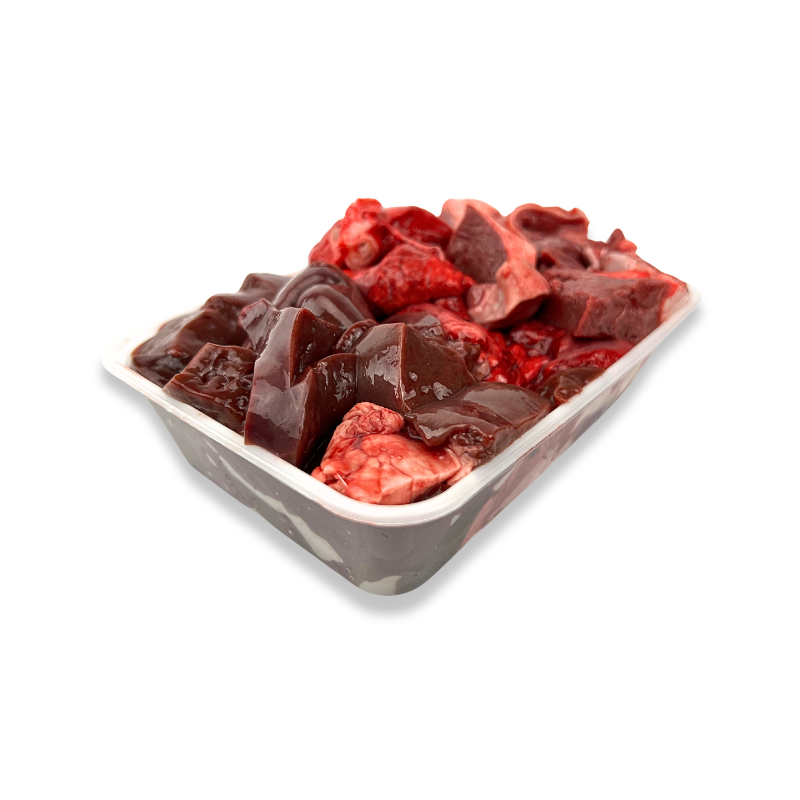 raw venison organs for dogs and cats