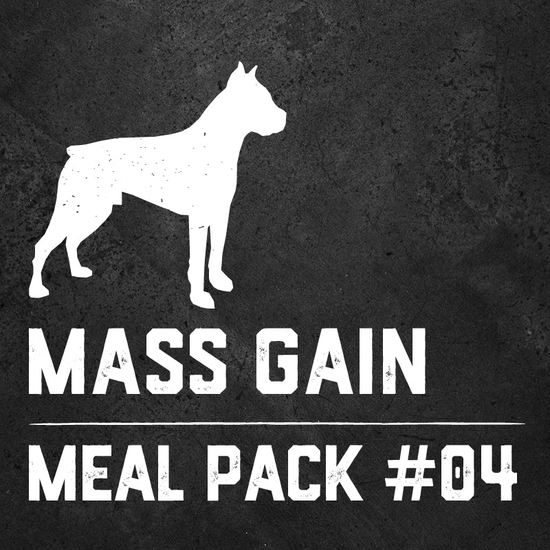 Raw Feeding for Mass Gain Dogs - Meal Pack #04
