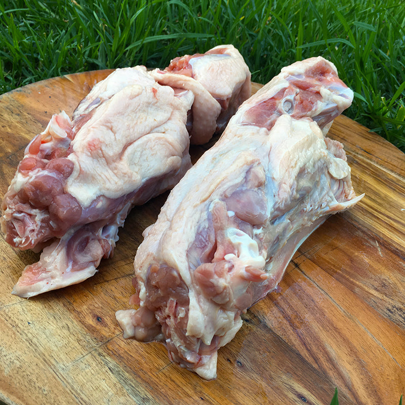 Meaty duck frames for raw feeding dogs and cats