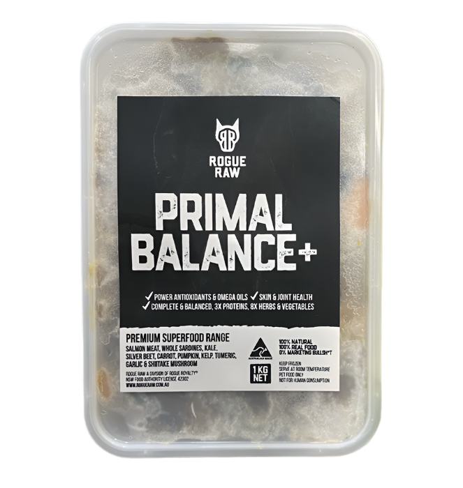 Balanced raw dog deals food